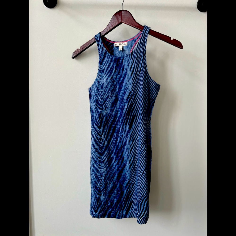 Billabong Racerback Mini dress and Beachy Cover Up size Small/ Petite